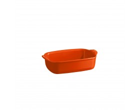 EMILE HENRY Керамична тава "INDIVIDUAL OVEN DISH"- 22х15см - цвят оранжев
