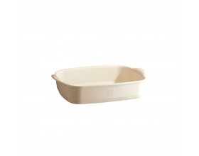 EMILE HENRY Керамична тава " SMALL RECTANGULAR OVEN DISH"- 30х19 см - цвят екрю