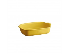 EMILE HENRY Керамична тава " SMALL RECTANGULAR OVEN DISH"- 30х19 см - цвят жълт