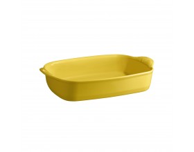 EMILE HENRY Керамична тава "RECTANGULAR OVEN DISH"- 36,5 х 23,5 см - цвят жълт