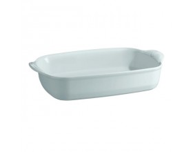 EMILE HENRY Керамична тава - 42х28 см - цвят светло сив