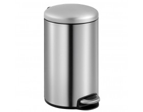 EKO Кош за отпадъци с педал “MAGGEY“ - матиран - 12 л.