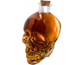 Vin Bouquet Стъклена бутилка за алкохол - череп - 0,750 л. 