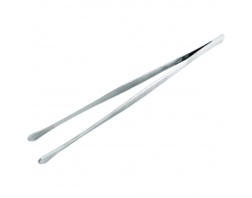 Nerthus Прави стоманени кухненски пинсети - 30 см.