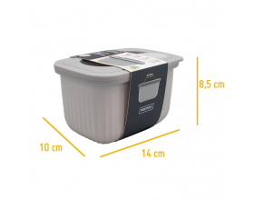 Nerthus Пластмасова херметическа кутия за храна - 620 мл.