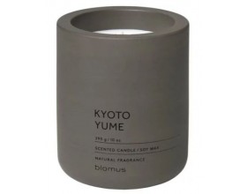 BLOMUS Ароматна свещ FRAGA размер L - цвят Tarmac - аромат Kyoto Yume