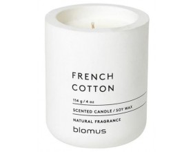 BLOMUS Ароматна свещ FRAGA размер S - цвят Lily White - аромат French Cotton