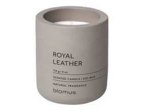 BLOMUS Ароматна свещ FRAGA размер S - цвят Satellite - аромат Royal Leather