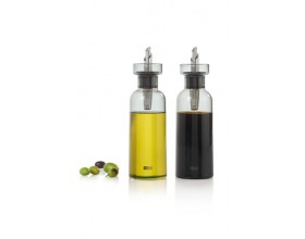 AdHoc Комплект за олио и оцет AromaPour, 300мл - опушено сиво