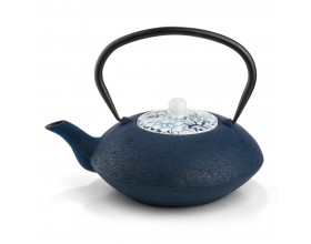 BREDEMEIJER Чугунен чайник “Yantai“ - 1,2л - цвят тъмно син