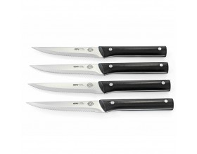GEFU Комплект от 4 ножа за стек и пица BBQ