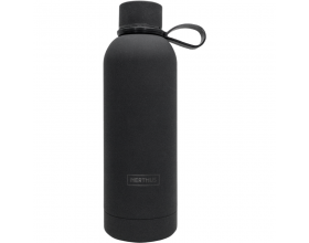 Nerthus Двустенна бутилка с дръжка “URBAN“ - черна, 500 мл.