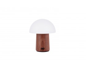 GINGKO Смарт лампа “Alice Mushroom“ М - 12,5см. /орех