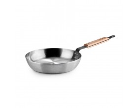 IBILI Стоманен тиган - KarbonSteel - с дървена дръжка - Ø 26 см