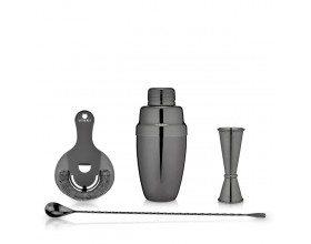 VISKI Сет за коктейли 4 части “Mixologist GunMetal“