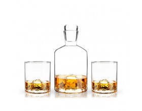 VISKI Луксозен комплект за уиски “MOUNTAIN“ - 3 части