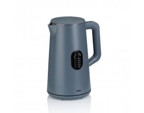 KELA Електрическа кана - Santos - 1,5 л., 1800 W - цвят тъмносив