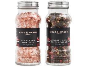 COLE & MASON Подаръчен комплект хималайска сол и пипер