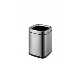 EKO Квадратен отворен кош за отпадъци “LAGUNA“ - 9 литра - мат