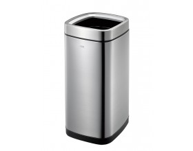 EKO Квадратен отворен кош за отпадъци “LAGUNA“ - 35 литра - мат