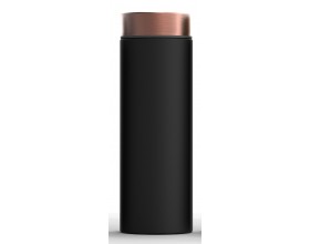 ASOBU Двустенна термо бутилка с вакуумна изолация “LE BATON“ - 500 мл - цвят черен/мед