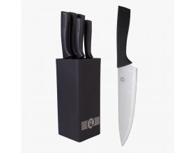 MasterChef - Комплект ножове - 5 ч.+ блок