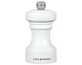 COLE & MASON Мелничка за пипер “HOXTON“ - 10,4 см. - цвят бял