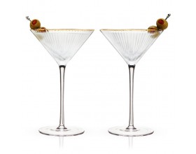 VISKI Кристални чаши за мартини “MERIDIAN“ 2 бр. - 230 мл.
