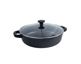 Nerthus Индукционна плитка тенджера със стъклен капак Ø 24 см.