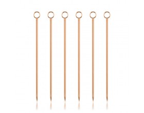VISKI Коктейлни клечки 6бр. “Copper“