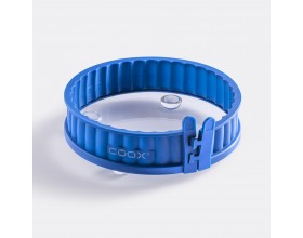 COOX Силиконова форма за киш със стъклена основа Ø 18 - синя