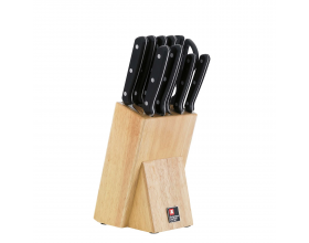 Richardson Sheffield Комплект ножове “CUCINA“ 10 бр. в дървен блок