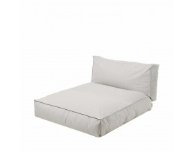 BLOMUS Градинско легло / шезлонг STAY, 120 х 190 см - цвят светло сив (Cloud) 