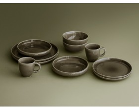 BLOMUS Комплект за хранене CANJU, 20 части -  цвят сив (Pewter)