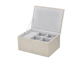 BLOMUS Кутия за бижута “SAHLA“, размер L - цвят опушено бежово (Nomad)
