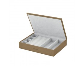 BLOMUS Кутия за бижута “SAHLA“, размер M - цвят кафяв (Indian Tan)