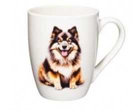 4LIVING Порцеланова чаша с дръжка “Финландски лапхунд“ - 340 мл.