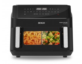 SOGO Фритюрник с горещ въздух Air Fryer XXL 10,5 л. 2600 W