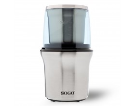 SOGO Електрическа мелничка за кафе и подправки Wet&Dry - 300W