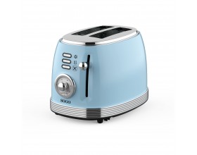 SOGO Ретро тостер 850W - светло син