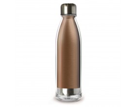 ASOBU  Двустенна термо бутилка “VIVA LA VIE“ - 525 мл - цвят мед