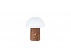 GINGKO Смарт лампа “Alice Mushroom“ S - 6,5см./орех