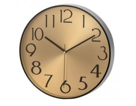 4LIVING Часовник за стена - цвят злато - Ø 30 см.