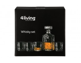 4Living Комплект за уиски - 5 части