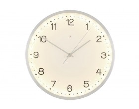 4LIVING Часовник за стена с подсветка “Prato“ - Ø 30 см.