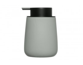 4LIVING Керамичен диспенсър за течен сапун “Nova“ - цвят сив - 350 мл.