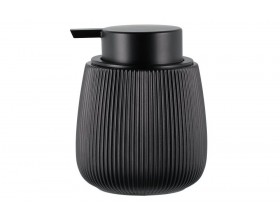4LIVING Диспенсър за течен сапун “Nero“ - цвят черен - 400 мл.
