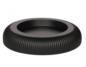 4LIVING Сапунерка “Nero“ - цвят черен