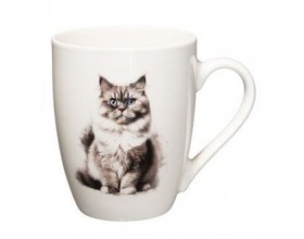 4LIVING Порцеланова чаша с дръжка "Рагдол" - 340 мл.