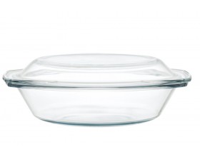 MAKU Тава с капак от термоустойчиво стъкло 2,9 л, 33 х 21 см.